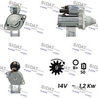 SIDAT S12VA0237A2 - Motor de arranque