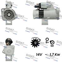 SIDAT S12VA0250A2 - Motor de arranque