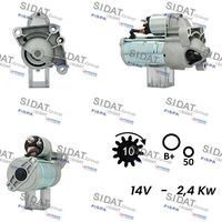 SIDAT S12VA0281A2 - Motor de arranque