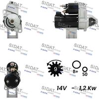 SIDAT S12VA0363A2 - Motor de arranque