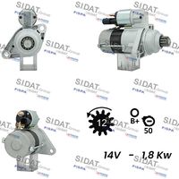 SIDAT S12VA0447A2 - Motor de arranque