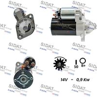 SIDAT S12VA0554A2 - Motor de arranque