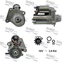 SIDAT S12VS0013A2 - Motor de arranque