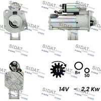 SIDAT S12VS0160A2 - Motor de arranque