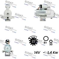 SIDAT S12VS0695A2 - Motor de arranque