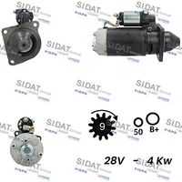 SIDAT S24BH0037A2 - Motor de arranque