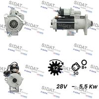 SIDAT S24BH0066A2 - Motor de arranque