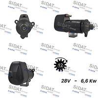 SIDAT S24BH0104A2 - Motor de arranque