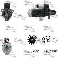 SIDAT S24BH0119A2 - Motor de arranque