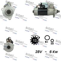 SIDAT S24BH0124A2 - Motor de arranque