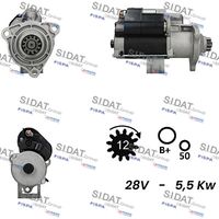 SIDAT S24BH0126A2 - Motor de arranque