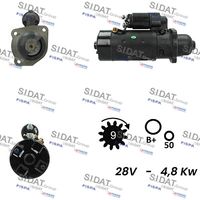 SIDAT S24BH0130A2 - Motor de arranque