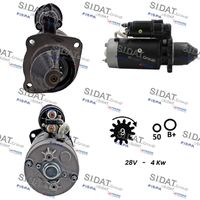 SIDAT S24BH0151A2 - Motor de arranque