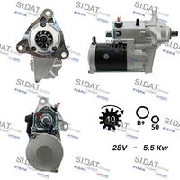 SIDAT S24DE0046A2 - Motor de arranque