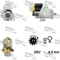 SIDAT S24DE0141A2 - Motor de arranque