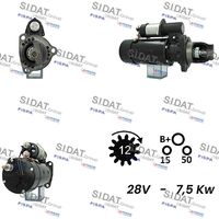 SIDAT S24DR0089A2 - Motor de arranque