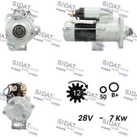 SIDAT S24MH0071A2 - Motor de arranque