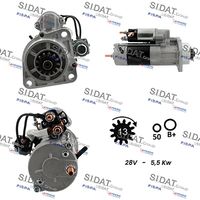 SIDAT S24MH0072A2 - Motor de arranque