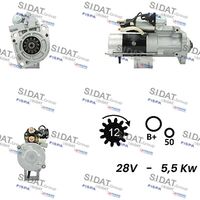 SIDAT S24MH0075A2 - Motor de arranque