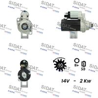 SIDAT S12BH0245A2 - Motor de arranque