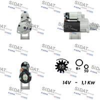 SIDAT S12BH0276A2 - Motor de arranque