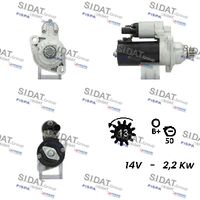 SIDAT S12BH0451A2 - Motor de arranque