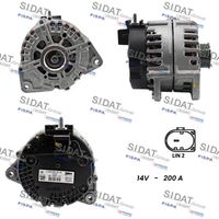 SIDAT A12VA1237 - Alternador