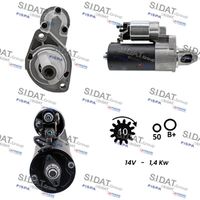 SIDAT S12BH0472A2 - Motor de arranque