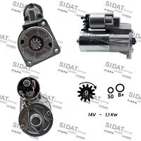 SIDAT S12BH0597A2 - Motor de arranque