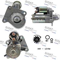 SIDAT S12VS0193 - Motor de arranque