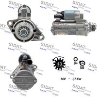 SIDAT S12BH0450 - Motor de arranque