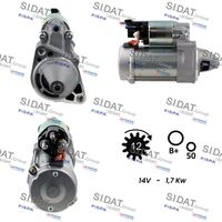 SIDAT S12DE0049 - Motor de arranque