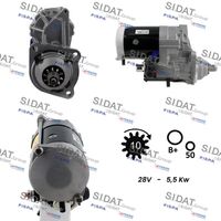 SIDAT S24DE0129 - Motor de arranque