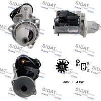 SIDAT S24BH0117 - Motor de arranque