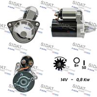 SIDAT S12VA0108 - Motor de arranque