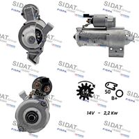 SIDAT S12VA0848 - Motor de arranque