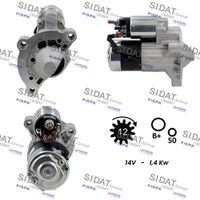 SIDAT S12MH0344A2 - Motor de arranque