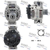 SIDAT A12BH0082 - Alternador