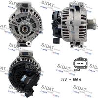 SIDAT A12BH0123 - Alternador