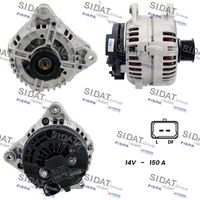 SIDAT A12BH0145 - Alternador