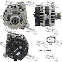 SIDAT A12BH0256 - Alternador