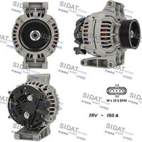 SIDAT A24BH0048 - Alternador