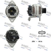 SIDAT A24BH0082 - Alternador