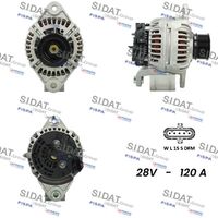 SIDAT A24BH0085 - Alternador