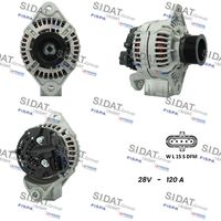 SIDAT A24BH0090 - Alternador