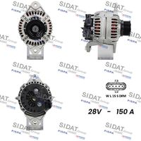 SIDAT A24BH0091 - Alternador