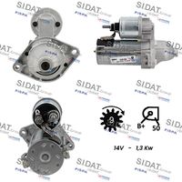 SIDAT S12VA0017 - Motor de arranque