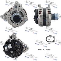 SIDAT A12BH0097 - Alternador