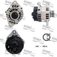 SIDAT A12MA0032 - Alternador