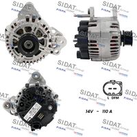 SIDAT A12VA0400 - Alternador